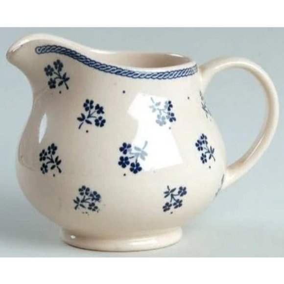 Johnson Bros Vintage Ironstone Petite Fleur Creamer/Sauce/Dessert/fruit Bowl Set - Picture 2 of 5